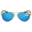 Picture of COSTA DEL MAR LORETO Blue Mirror Polarized Glass Ladies Sunglasses