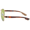 Picture of COSTA DEL MAR LORETO Green Mirror Polarized Glass Ladies Sunglasses