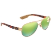 Picture of COSTA DEL MAR LORETO Green Mirror Polarized Polycarbonate Pilot Ladies Sunglasses