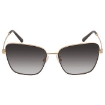 Picture of DOLCE & GABBANA Gray Cat Eye Ladies Sunglasses