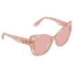 Picture of DOLCE & GABBANA Light Pink Butterfly Ladies Sunglasses