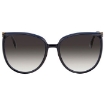 Picture of FENDI Grey Shaded Ladies Sunglasses