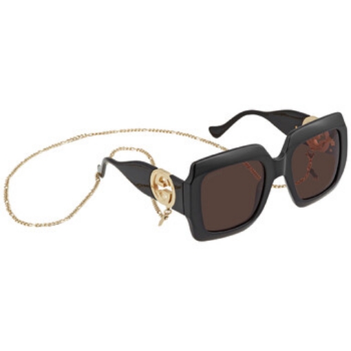 Picture of GUCCI Brown Oversized Ladies Sunglasses