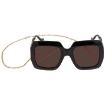 Picture of GUCCI Brown Oversized Ladies Sunglasses