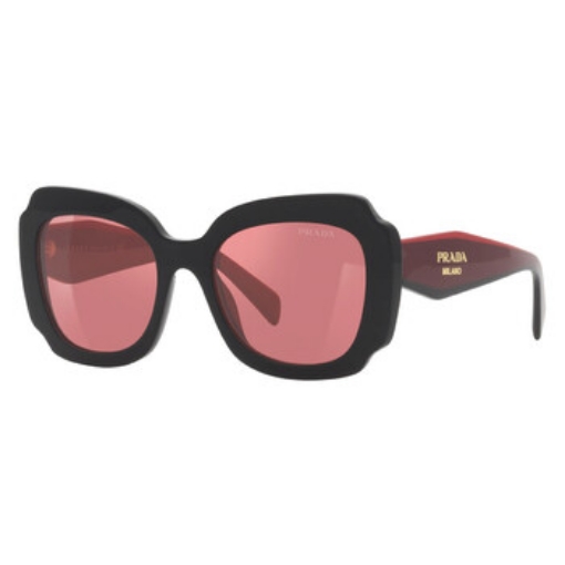 Picture of PRADA Red Mirrored Internal Silver Butterfly Ladies Sunglasses