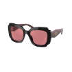 Picture of PRADA Red Mirrored Internal Silver Butterfly Ladies Sunglasses