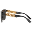 Picture of VERSACE Dark Gray Square Ladies Sunglasses