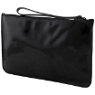 Picture of MARCELO BURLON Black Logo PVC Clutch Bag