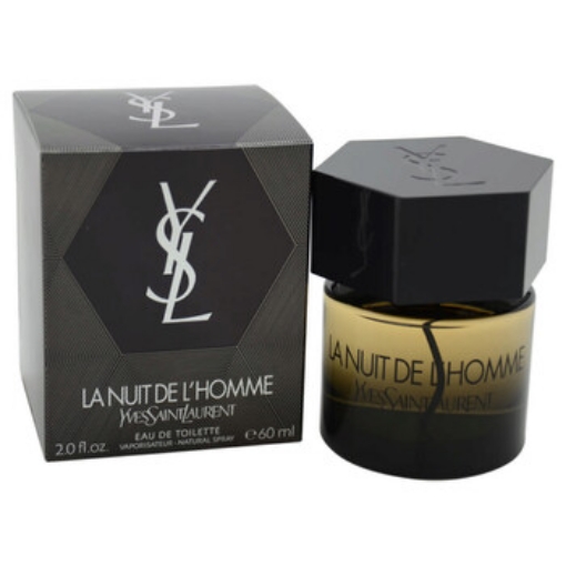 Picture of YVES SAINT LAURENT Lanuit De Lhomme / Ysl EDT Spray 2.0 oz (m)