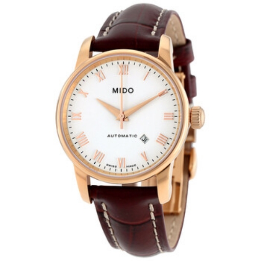 Picture of MIDO Baroncelli II Automatic White Dial Ladies Watch M7600.3.26.8