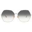 Picture of DIOR Grey Gradient Geometric Ladies Sunglasses