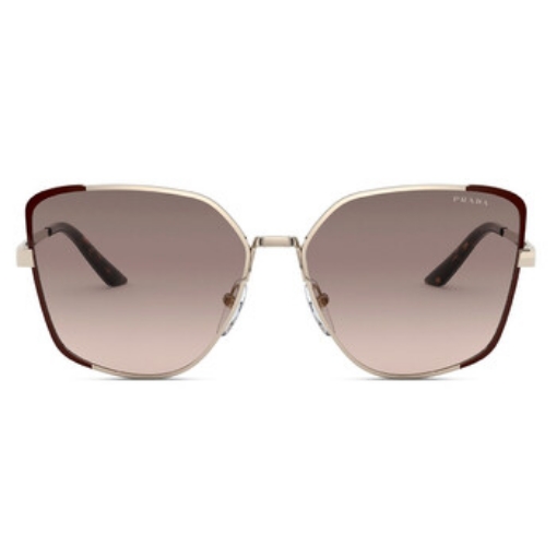 Picture of PRADA Brown Gradient Irregular Ladies Sunglasses