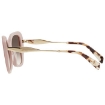 Picture of PRADA Clear Gradient Brown Butterfly Ladies Sunglasses