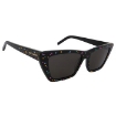 Picture of SAINT LAURENT Black Cat Eye Ladies Sunglasses