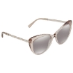 Picture of VERSACE Grey Gradient Mirror Cat Eye Ladies Sunglasses