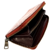 Picture of COACH Accordion Crocodile-embossed Leather Wallet