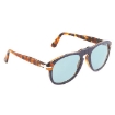 Picture of PERSOL Polarized Light Blue Pilot Men's Sunglasses