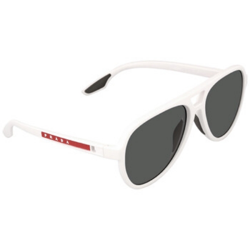 Picture of PRADA LINEA ROSSA Polarized Dark Grey Pilot Men's Sunglasses