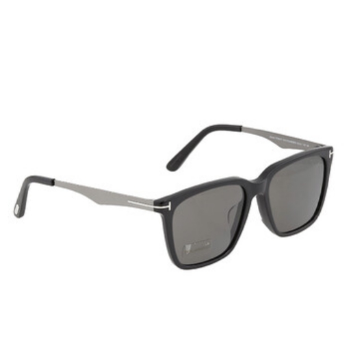 Picture of TOM FORD Garret Polarized Smoke Sport Men's Sunglasses