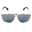 Picture of VERSACE Light Grey Mirror Black Pilot Men's Sunglasses