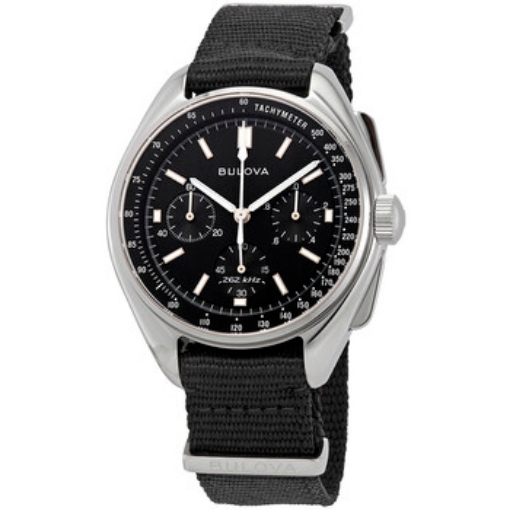 Picture of BULOVA Special Edition Lunar Pilot Chronograph Black Dial Men's Watch