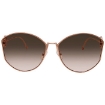 Picture of FENDI Brown Pink Gradient Ladies Sunglasses