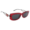 Picture of PRADA Dark Grey Rectangular Ladies Sunglasses