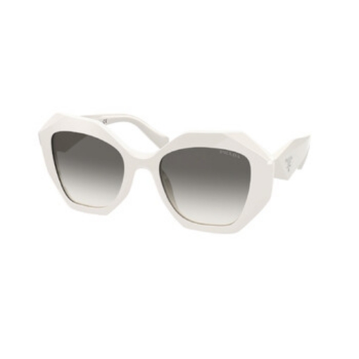 Picture of PRADA Grey Gradient Irregular Ladies Sunglasses