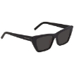 Picture of SAINT LAURENT Grey v Cat Eye Ladies Sunglasses