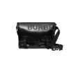 Picture of BURBERRY Black Horseferry-Print Buckled Messenger Bag