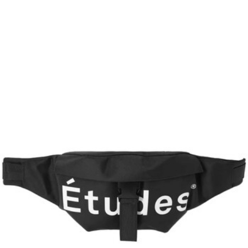Picture of ETUDES Men's Black Sunday Logo Print Belt Bag
