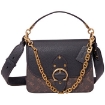 Picture of COACH Ladies Black Beat Shoulder Bag With Horse And Carriage Print