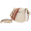 Picture of COACH Ladies Ivory Leather Beat Saddle Bag