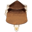 Picture of COACH Ladies Ivory Leather Beat Saddle Bag