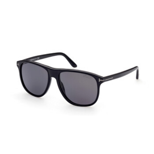 Picture of TOM FORD Joni Polarized Grey Square Men's Sunglasses