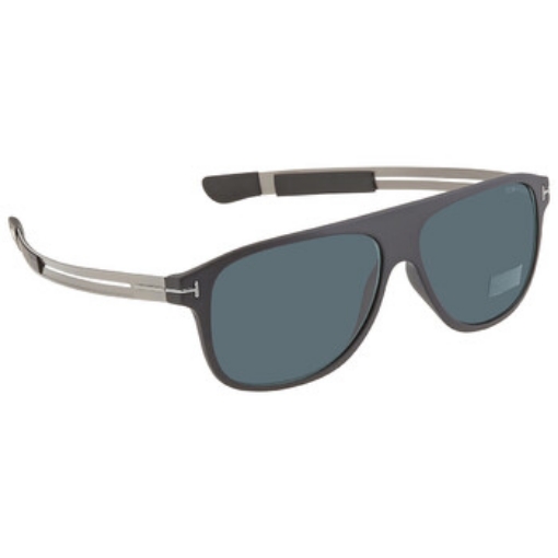 Picture of TOM FORD Todd Blue Square Men's Sunglasses