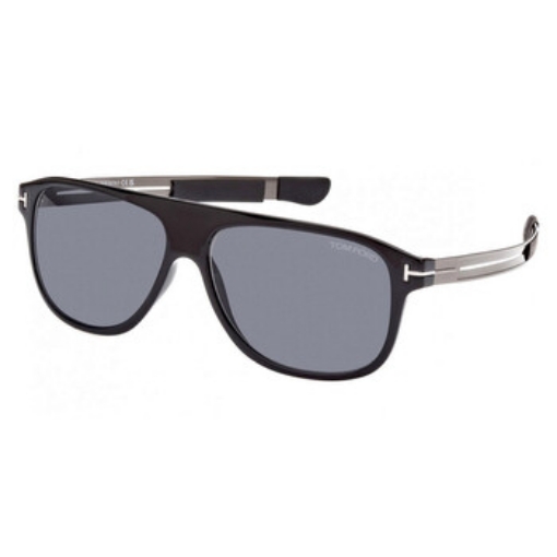 Picture of TOM FORD Todd Smoke Browline Men's Sunglasses