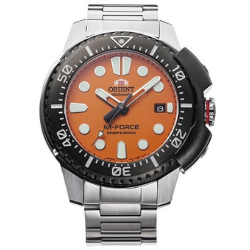 Picture of ORIENT M-Force AC0L Automatic Orange Dial Men's Watch