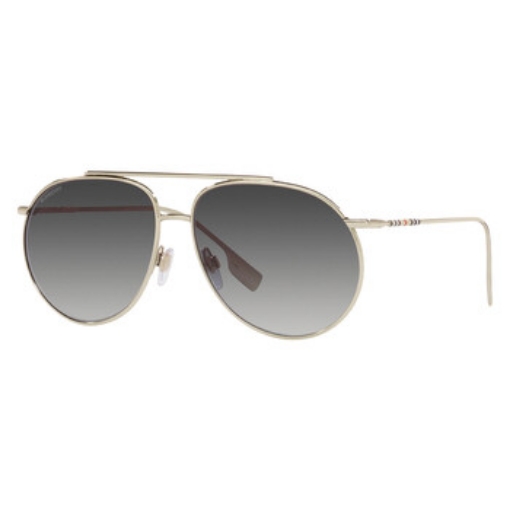 Picture of BURBERRY Alice Gray Gradient Aviator Ladies Sunglasses