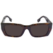 Picture of BURBERRY Dark Brown Rectangular Ladies Sunglasses