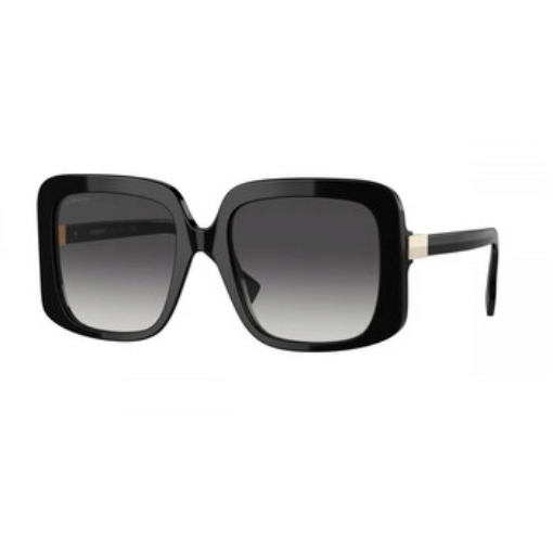 Picture of BURBERRY Grey Gradient Square Ladies Sunglasses