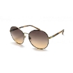 Picture of BURBERRY Light Brown Gradient Round Ladies Sunglasses