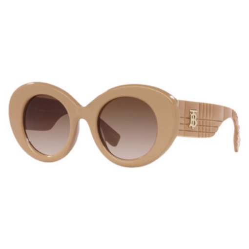 Picture of BURBERRY Margot Brown Gradient Round Ladies Sunglasses