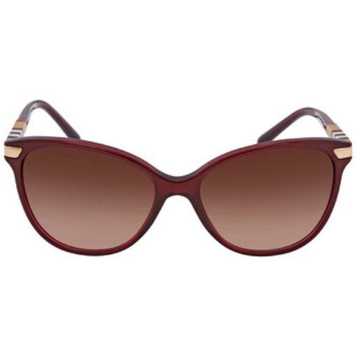 Picture of BURBERRY Brown Shaded Cat Eye Ladies Sunglasses