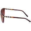 Picture of BURBERRY Brown Shaded Cat Eye Ladies Sunglasses