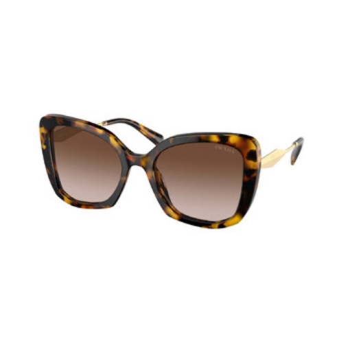 Picture of PRADA Brown Gradient Butterfly Ladies Sunglasses