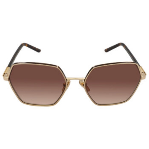 Picture of PRADA Brown Gradient Square Ladies Sunglasses