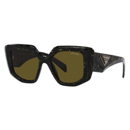 Picture of PRADA Dark Brown Irregular Ladies Sunglasses