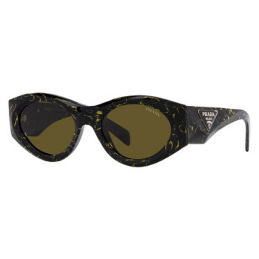 Picture of PRADA Dark Brown Oval Ladies Sunglasses