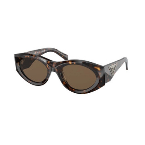 Picture of PRADA Dark Brown Oval Ladies Sunglasses